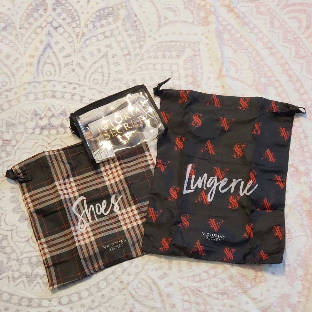 NWT Victoria Seceret Travel Organizer Bags